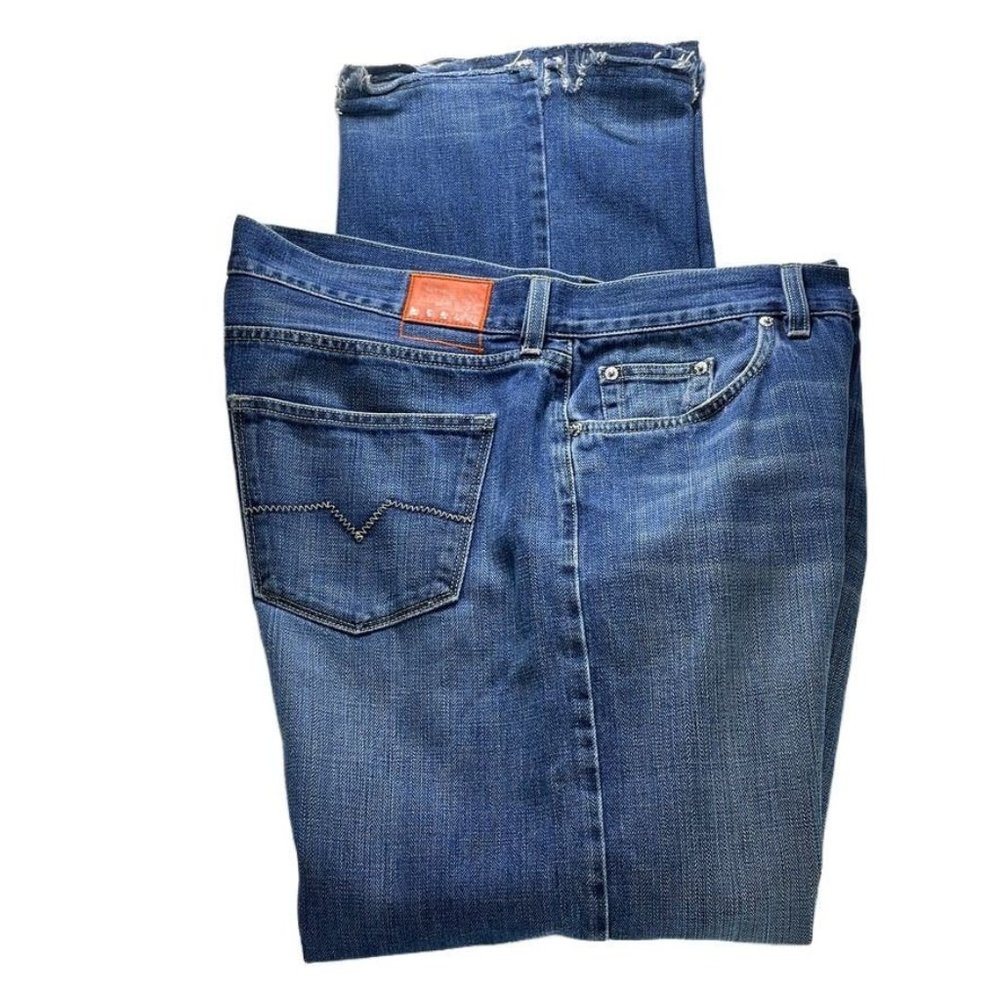 BOSS by HUGO BOSS Jeans Relaxed Stratight Leg Blue Denim Mens 40 X 34